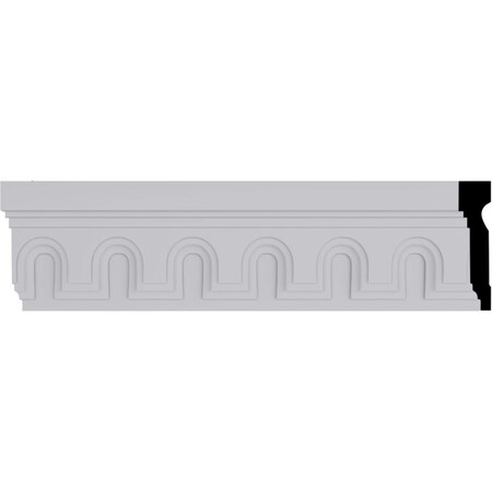 Ekena Millwork Panel Moulding, High Density Urethane, 94-1/2 in L, 4 in H MLD04X01HE
